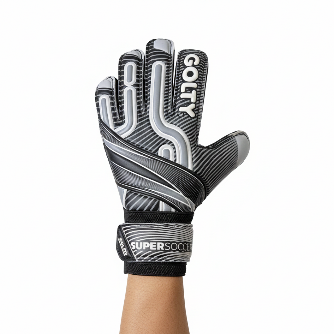 Guante Portero/Arquero Super Soccer Gris