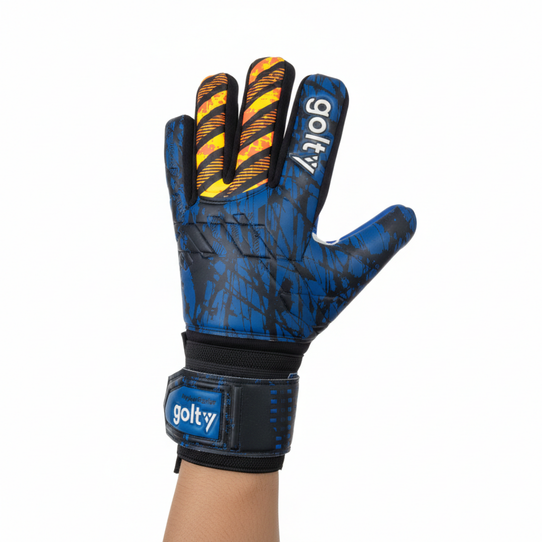 Guante Portero/Arquero Azul Naranja II