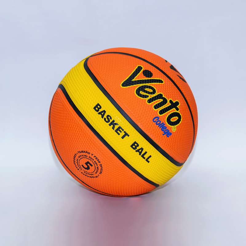 Balón de Baloncesto #5 Caucho Vulcanizado Competencia Goma Collage B5 Vento