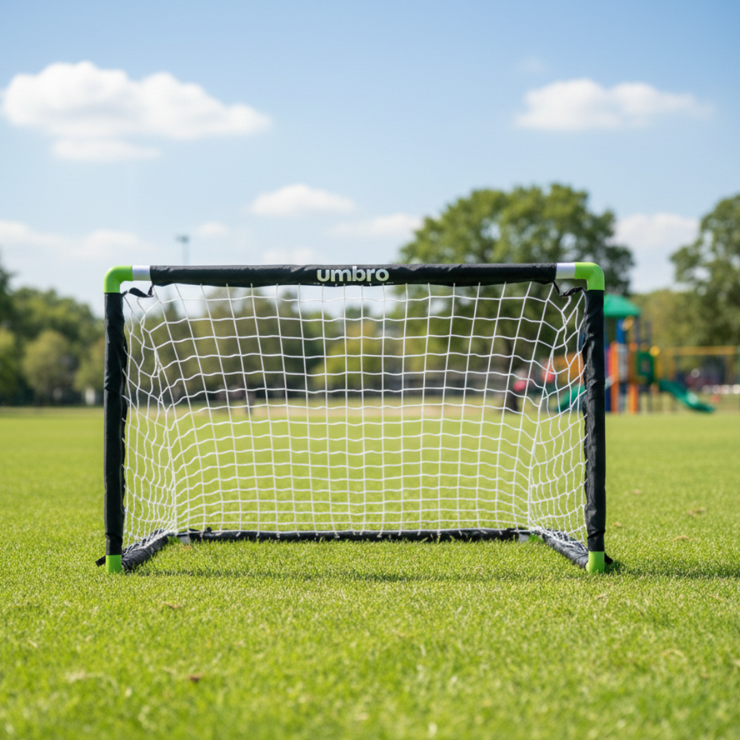 Cancha de Mini Fútbol Para Niños Portable en PVC Mini Arquería Recreación UMBRO