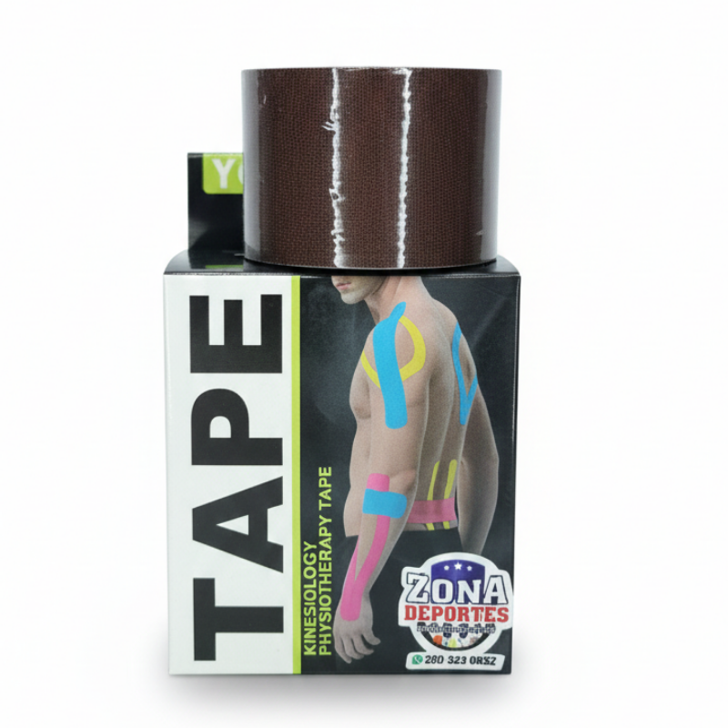 Cinta Kineseológica Tape Muscular Atlética Kinesio 5mtrs Colores ZD Sports