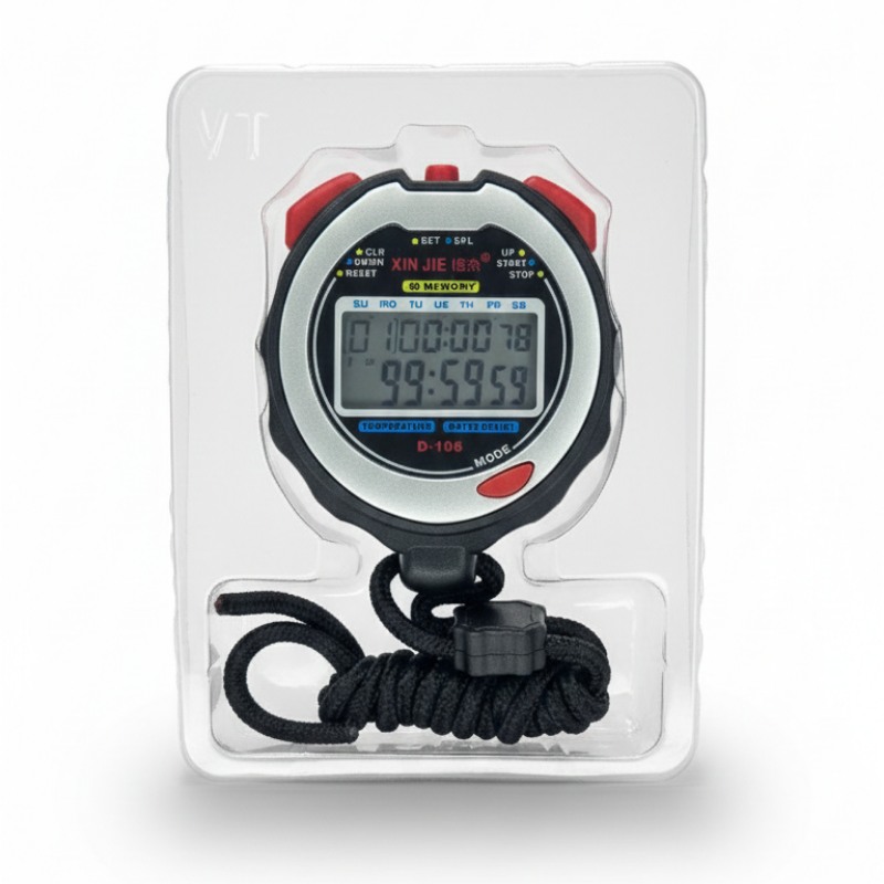 Cronometro Digital Deportivo de Mano 60 Memorias ZD Sports