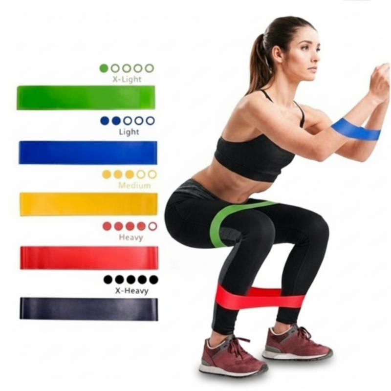 Set de Banda Elastica Cerrada x 5 unids ZD SPORTS