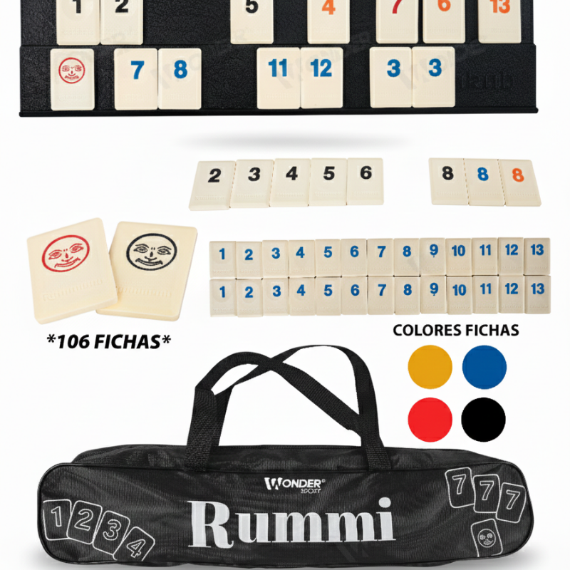 Juego Rummi Q Viajero