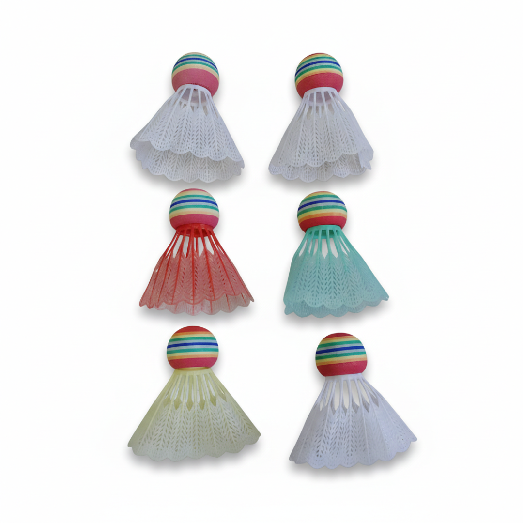 Set de Gallitos para Badminton x 6 unids