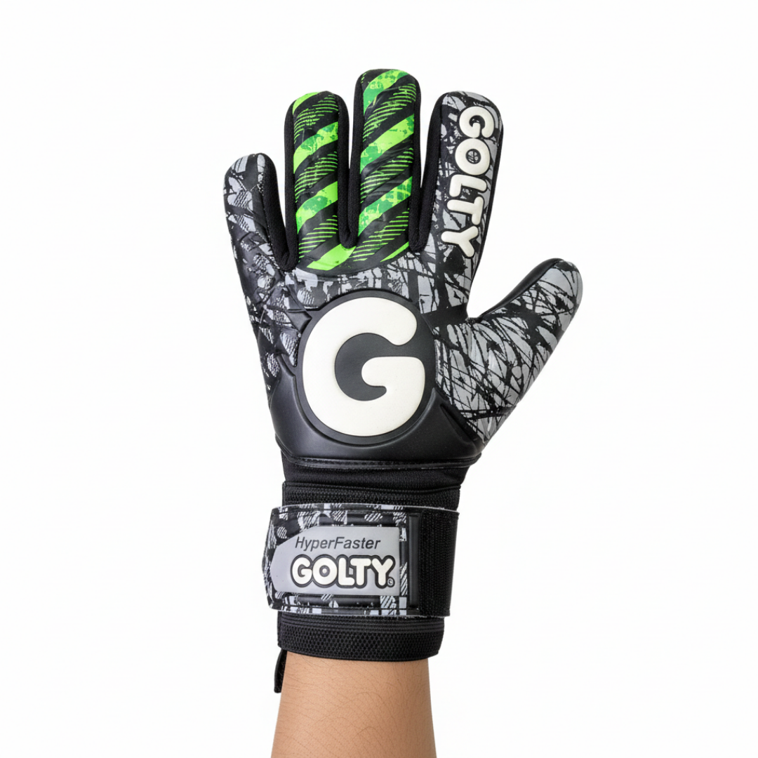 Guante Portero/Arquero Negro Verde