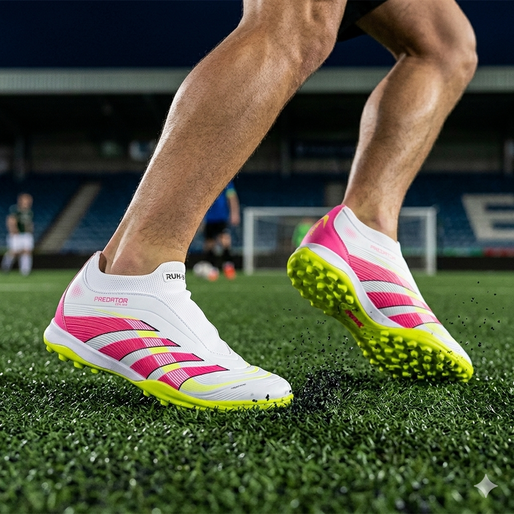 Zapatilla Torretin Mini Tache Cancha Sintética Sin Cordón Runnix