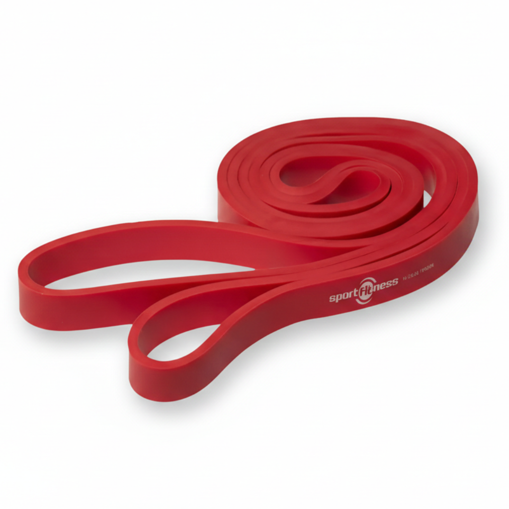 Banda De Poder Elástica Resistencia Roja 15-25 Libras Tensión SPORTFITNESS