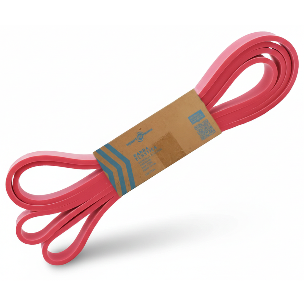 Banda De Poder Elástica Resistencia Roja 15-25 Libras Tensión SPORTFITNESS