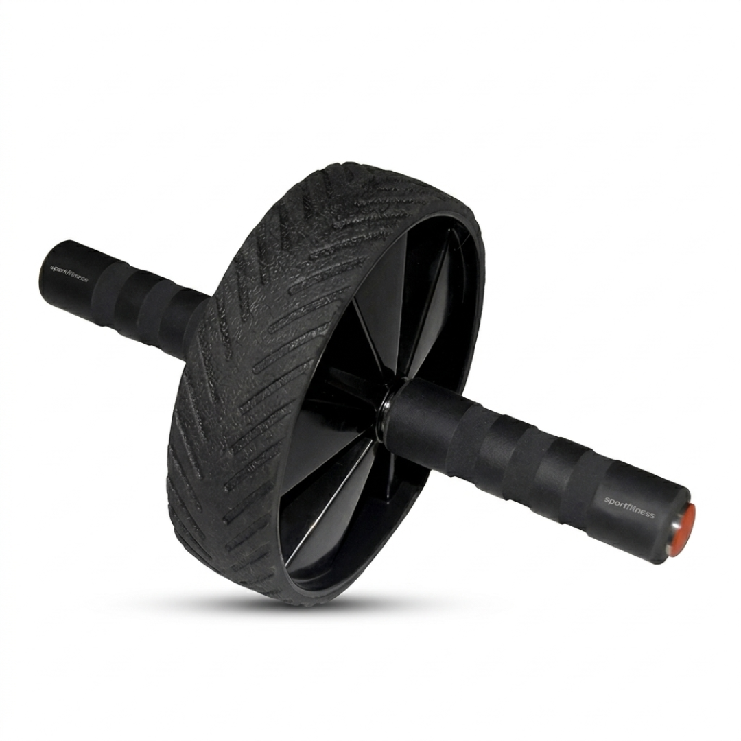Rueda Abdominal Encauchetada - Rodillo Abdominal Gimnasio Sportfitness