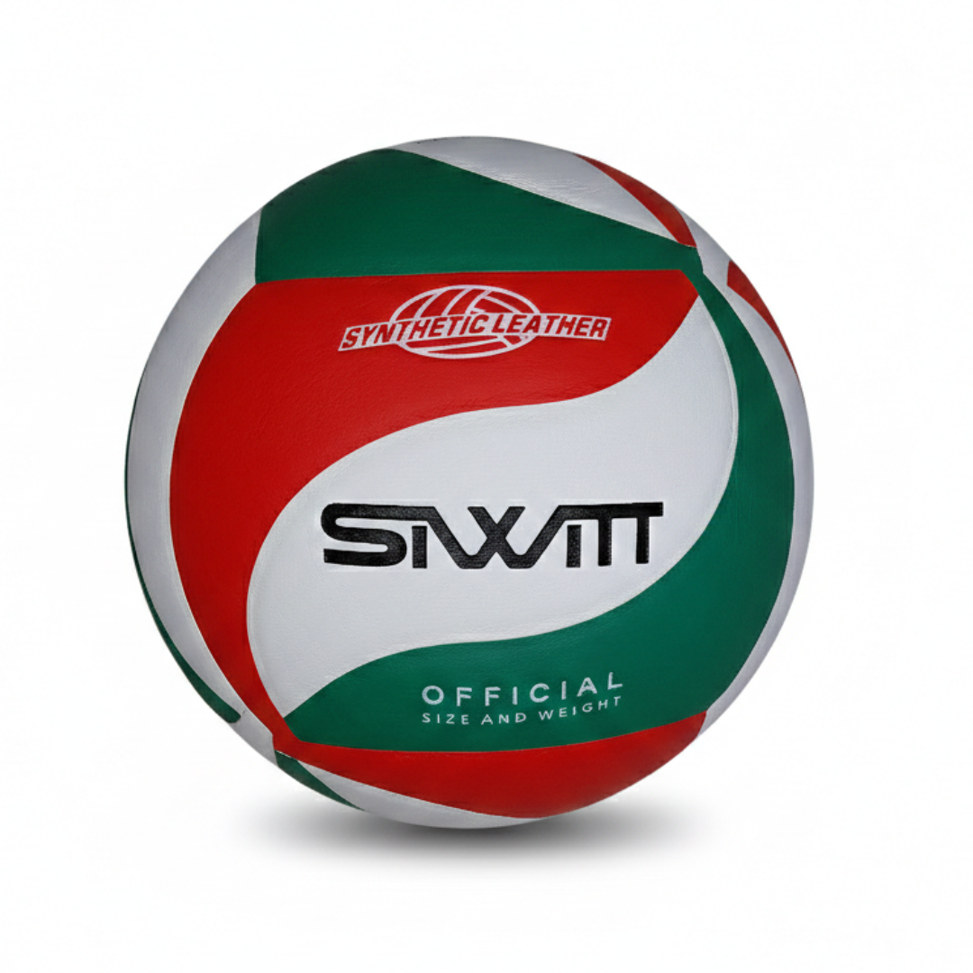 Balón de Voleibol Tamaño 5 Competencia/Entrenamiento Rojo-Blanco-Verde FOX